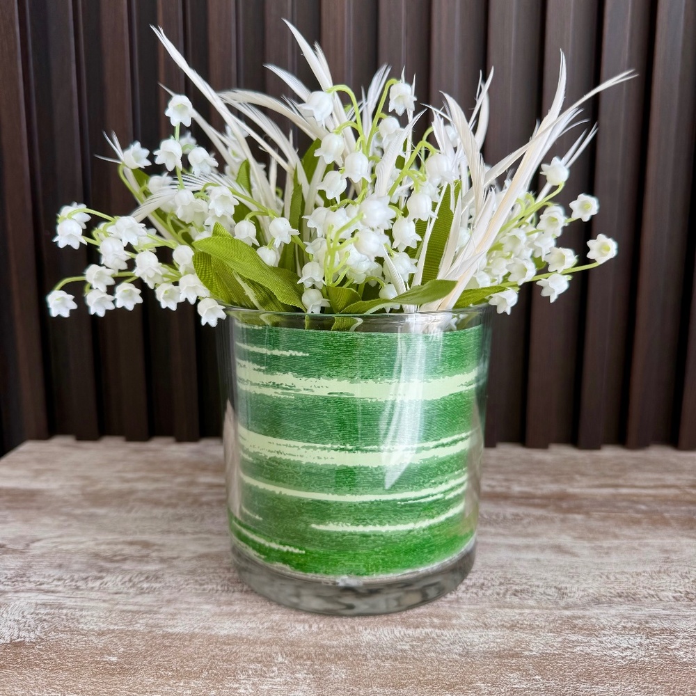 LILY OF THE VALLEY – Fresh Spring Silk Arrangement